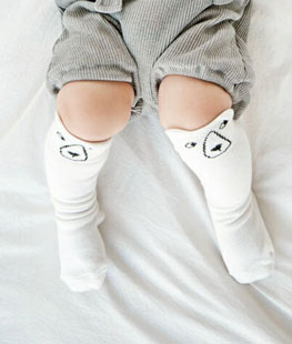 Kuma Knee Socks