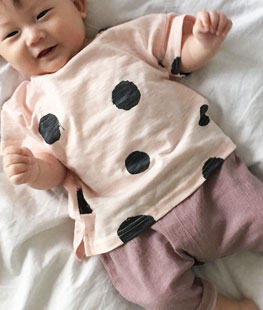 Dot Short Sleeve T