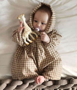 Rollie Dress + Bonnet