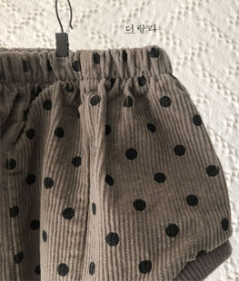 Dot Corduroy Bloomer