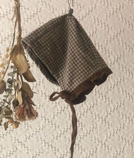 Small Check Bonnet
